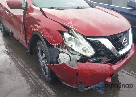 2016 Nissan Murano Platinum z USA, uszkodzony, nr VIN 5N1AZ2MH0GN166209